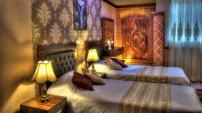 اتاق دو تخته تویین هتل کریم خان شیراز اتاق دو تخته تویین هتل کریم خان شیراز